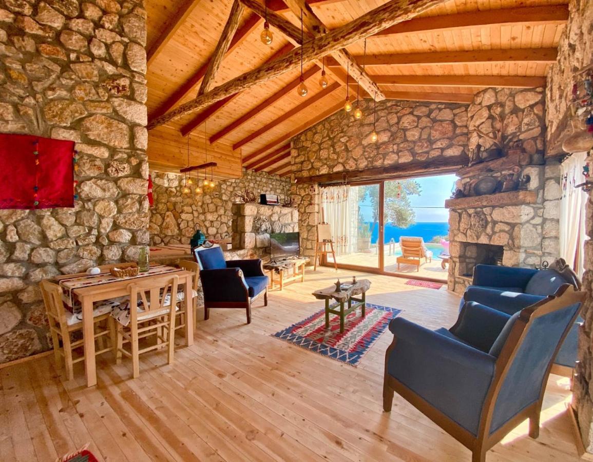 Shavilla Kalkan - Yali ' Da Korunakli 1+1 Villa Patara Esterno foto