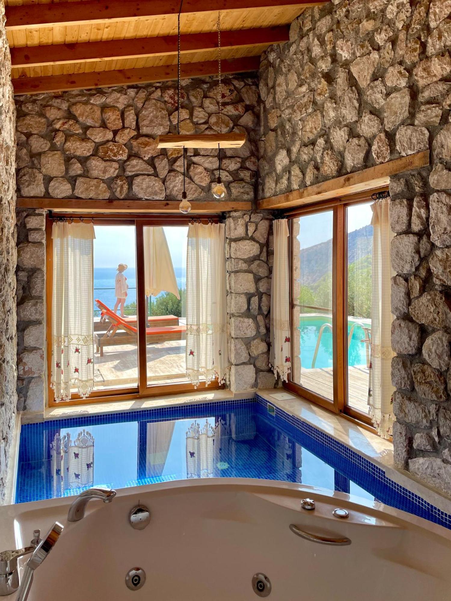 Shavilla Kalkan - Yali ' Da Korunakli 1+1 Villa Patara Esterno foto