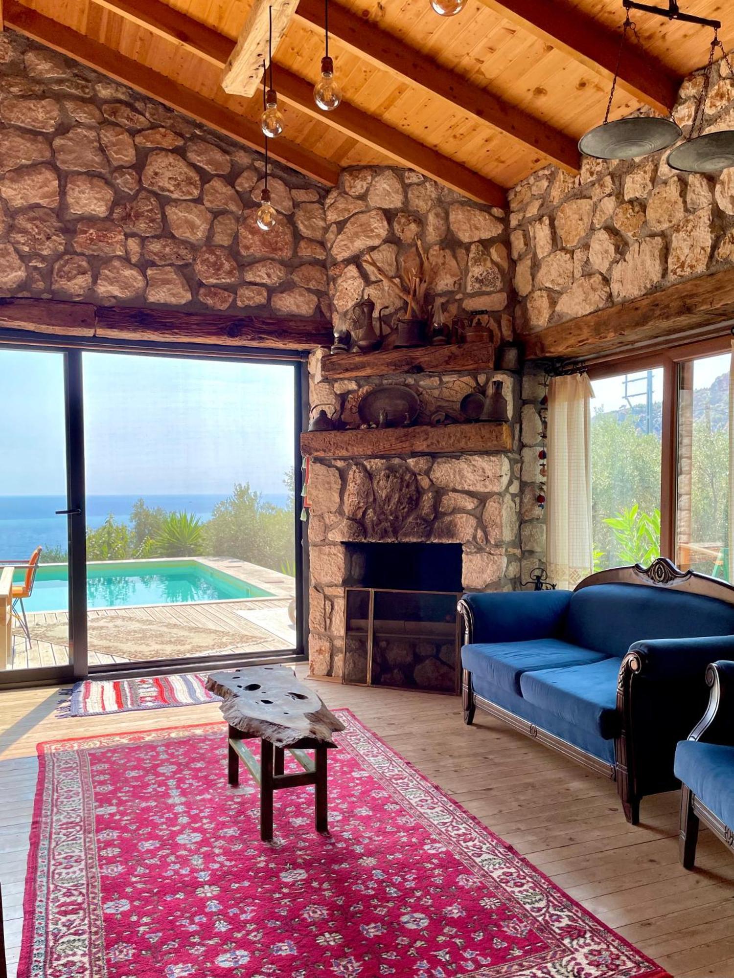 Shavilla Kalkan - Yali ' Da Korunakli 1+1 Villa Patara Esterno foto